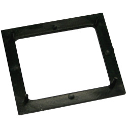 Strapubox 709859 Cover Frame Black 1 piece Suitable for Part No. 709840