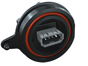 Złącze USB A to B Montaż na panelu Żeński 2.0 ,1-portowe