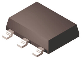 onsemi Tranzystor TO-223 -300 V 4-pinowy PnP Powierzchnia -100 mA BSP16T1G