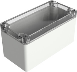 PC enclosure, (L x W x H) 160 x 80 x 85 mm, gray (RAL 7035), IP66, 330816090