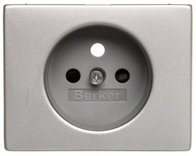 K.5 Płytka czołowa gniazda z/u z przesłonami stal szlachetna nierdzewna 3965757004