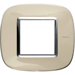 AXOLUTE Ramka owalna 2-modułowa krem HB4802DA