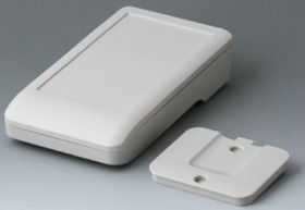 ABS/PC enclosure, (L x W x H) 136 x 74 x 32 mm, gray white (RAL 9002), IP41, A9005217