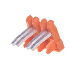 Mostek do zwierania łączników uchylnych 2-torowy 30A pomarańczowy TOPJOBS 2007-8442 /10szt./