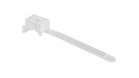Uchwyt Paskowy Biały Up-30 12.2 /100Szt./