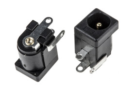 Gniazdo DC Gniazdo DC Montaż na panelu 5.0A 24.0 V.