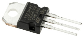 STMicroelectronics Tranzystor Darlingtona TIP142T 100 V 1 Otwór przelotowy TO-220 NPN 10 A HFE 500 3-pinowy