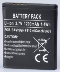 1200 mAh, Li-Ion for SAMSUNG B3210 Corby