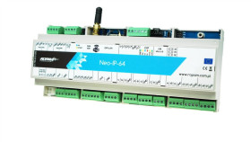 Centrala Alarmowa Neo-Ip-64-D12m, Wifi, 4 Strefy, 16-64 Wejść, 8-40 Wyjść, 12Vdc