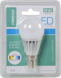 LAMPA LED E14 5W 2700K OMEGA