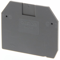 Pokrywa zamykająca Pokrywa końcowa Omron Blok zacisków uziemienia XW5G-S16-1.1-1, blok zacisków przewlekanych