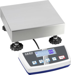 Kern DS 3K0.01S Waga platformowa Zakres pomiaru maks. 3 kg Podziałka 0.01 g z sieci elektrycznej, akumulatorowe srebrny