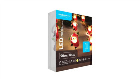 Lampki Mikołaje Bat Modee 0,9M Warm 10Led Ml-C3021