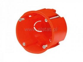 Puszka do ścian gipsowych, głębokość 45mm, 60mm