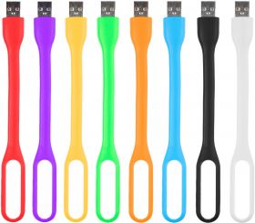 Lampka silikonowa 6 LED USB do laptopa