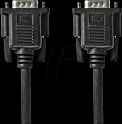 CCGL59100BK50 Cable, VGA connector &gt; VGA port, 5 m, black