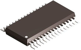 ADC 16-bitowy 500ksps A/C: 4 TSSOP SAR Szeregowy (SPI) 3.3 V, 5 V.