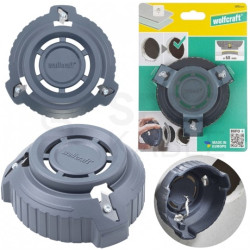Fazownik krawędzi otworów, pogłębiacz do płyt gipsowo-kartonowych 68mm WOLFCRAFT