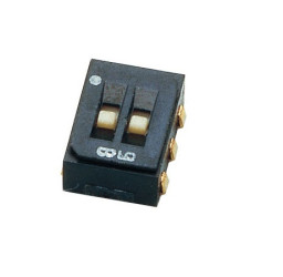 Przełącznik suwakowy, SPDT, SMD, 100 mA, Nidec Components