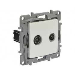 Gniazdo antenowe TV-SAT końcowe NILOE białe Legrand