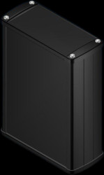Aluminum Profile enclosure, (L x W x H) 145 x 105.9 x 45.8 mm, black (RAL 9004), IP65, TEKAM 32.9