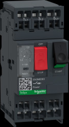 GV2ME063 Motor protection switch, TeSys GV2, 3-pin, spring-loaded connect