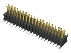 Złącze szpilkowe 10-pinowe raster: 1.27mm 2-rzędowe Samtec Przewlekany 3.4A