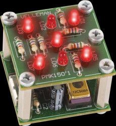 WSG150 Soldering kit: Electronic cube, shaking cube