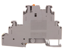 Złączka szynowa ochronna rozłączalna 3-piętrowa 4mm2 szara UT 4-PE/L/MT 3214364 /50szt./