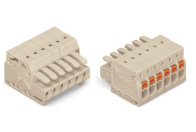 Złącze PCB 6 -pinowe raster 3.5mm Przewlekany Żeński Wago