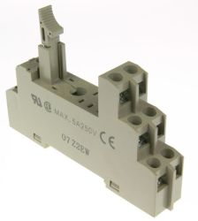 P2RF-08-E, Podstawka do przekaźników G2R-2... (6V,12V,24,48,120,240V), 8-pin, zaciski śrubowe, OMRON, P2RF08E