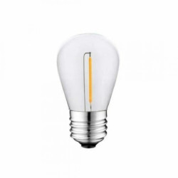 Żarówka E27 filament led 1W RETRO ST45 2700K ciepła biała