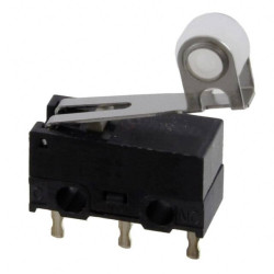 Omron D2F-01L2 Mikroprzełącznik, 1 zestyk przełączny, 1 x wł/(wł), 30 V/DC, 0.1 A, 1 szt.