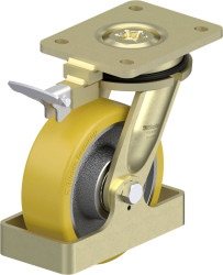 Blickle 922668 LS-GTH 150K-RI4-FS Koło obrotowe do dużych obciążeń Średnica koła: 150 mm Maksymalne obciążenie: 800 kg 1