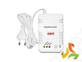 Sygnalizator, czujnik gazu zasilanie 230V, GS-860 - EURA TECH