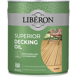 Liberon 126106 Superior Decking Oil Clear 5 litre