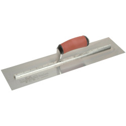 Marshalltown MXS77DSS Stainless Steel Cement Trowel DuraSoft&#xAE; 18 x 4.1/2in