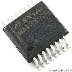 MAX3232EUE+ RS232 Transc. 235 kbps SMD-SSOP16 MAXIM