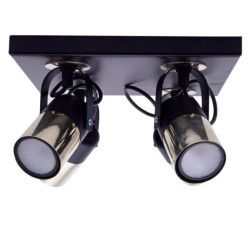 Lampa sufitowa WILSON BLACK 4xGU10 MLP4853 Milagro