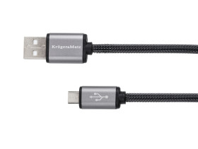 Kabel USB - micro USB wtyk-wtyk 1.8m Kruger&amp,Matz