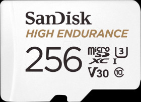 SDSQQNR-256G-GN6IA microSDHC Memory Card 256 GB, SanDisk Max Endurance