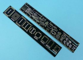 LINIJKA WZORNIKOWA ELEMENTÓW SMD 15x2,5c