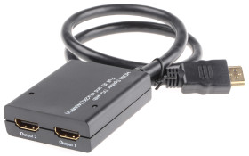 Splitter wideo HDMI, HDMI, 2-portowy, 3840 x 2160 1 2, NewLink