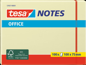 57657-00001-05 tesa® Office Notes, 100 x 75mm, 100 Sheet