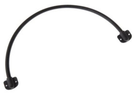 Ø 10mm, dł. 500mm, materiał: Tworzywo sztuczne, kolor: Czarny, IP54, IP55, -40 → +105 C, RS PRO