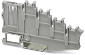 Flange terminal, grey