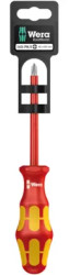VDE screwdriver, PH1, Phillips, BL 80 mm, L 187 mm, 05100019001