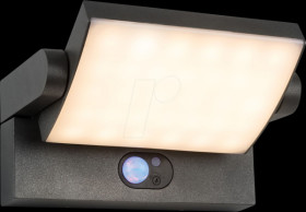 VO-501441 LED solar wall lamp ARONA, 3.5 W, 300 lm, 3000 K, anthracite, IP