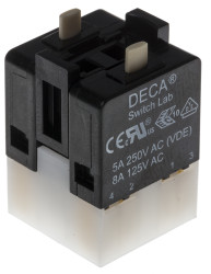 Listwa zaciskowa przycisku RS PRO blokada Blok styków 2NO + 2NC