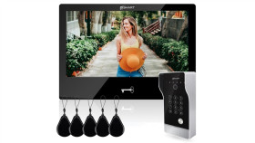 Zestaw Wideodomofonowy Z Monitorem 10Cali @Smart M10t-B-Wifi/Bckn-2+ 5Xbrelok...